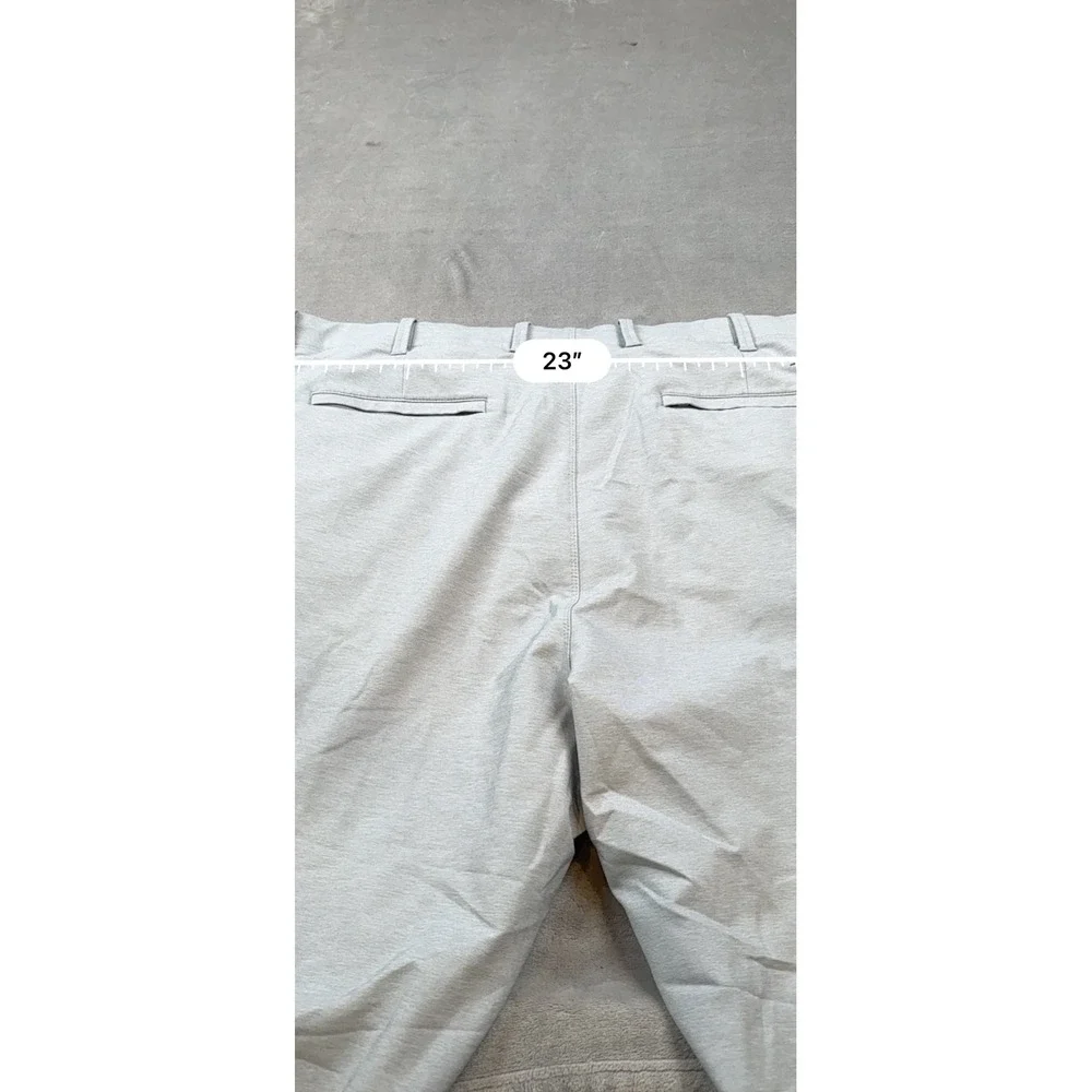 Tommy Bahama On The‎ Par Flat Front Light Gray Pants - Mens 46 x 30